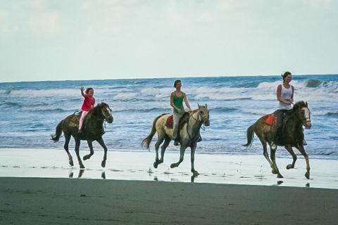 Horseback Riding On The Beach In Costa Rica