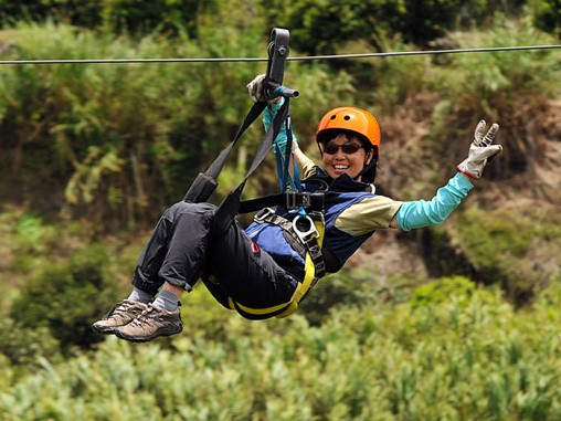 canopy tour during Cahita Costa Rica Yoga Teacher Training