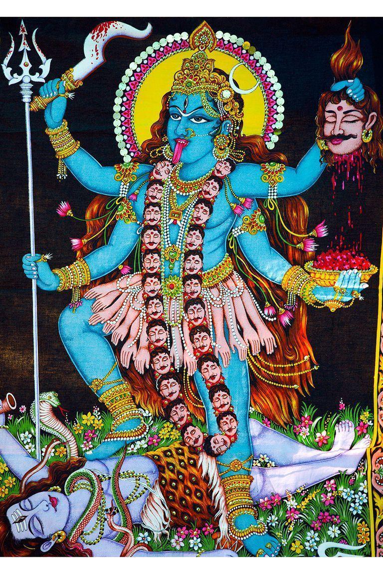 The Hindu Goddess Kali - The Goddess Garden