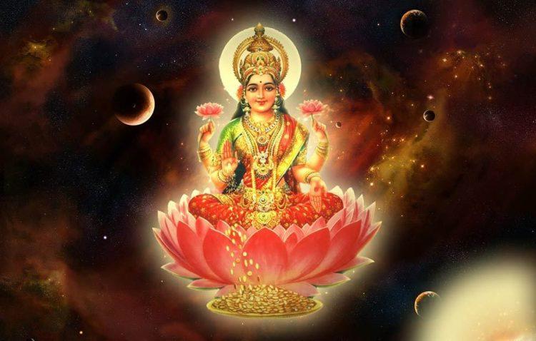 The Hindu Goddess Lakshmi - The Goddess Garden