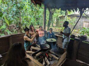 Bribri chocolate making tour in Limon Costa Rica